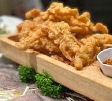 Crispy Pork Belly Fritters