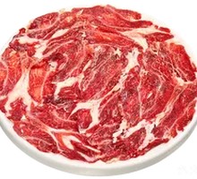 Freshly Sliced Xitouzi Beef