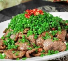 Scallion Beef Stir-fry
