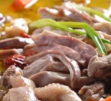 Braised Pig Intestine with Bamboo Shoots
