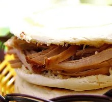 Vegetable Three-Slice Meat Sandwich