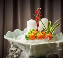 Brocade Salmon Sashimi