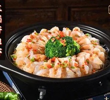 Steamed Open-Back Shrimp