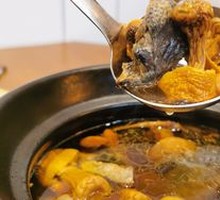 Lion's Mane Mushroom and Black Chicken Stew