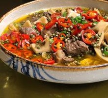 Grilled Beef on Iron Plate