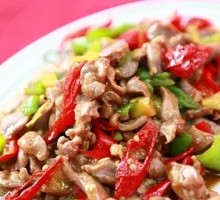 Spicy Pepper Chicken Offal