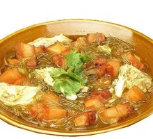 Pork and Napa Cabbage Stewed with Vermicelli