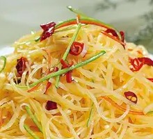 青椒炒土豆丝