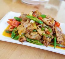 Salted Pork Rice Bowl