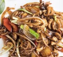 Braised Tea Tree Mushroom with Shredded Pork