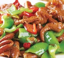 Spicy Pepper and Pig Intestines