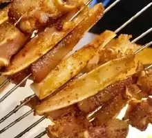 Grilled Pig Ear Skewers