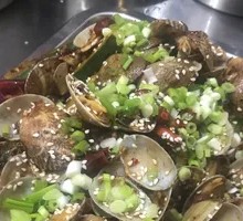 Dry Pot Mussels