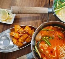 Mushroom Three Delicacies Rice Noodles