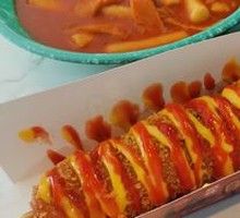 Cheese Ham Half Hot Dog