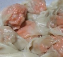 Fresh Shrimp and Crab Roe Dumplings