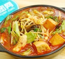 Squid Ball Spicy Hot Pot