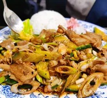 Cold-Mixed Pork Shank with Rice