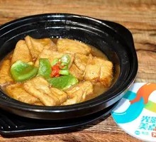 Braised Tofu with Brown Sauce