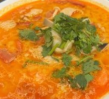Tom Yum Goong Noodle Soup