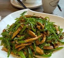 Stir-Fried Pork with Green Pepper