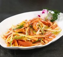 Spicy Eel Slice Salad