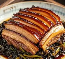 Fatty Pork with Preserved Vegetable
