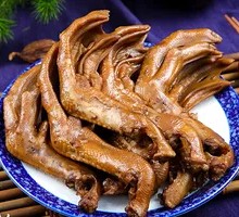 Braised Duck Feet