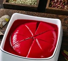 Fresh Duck Blood in Bowl
