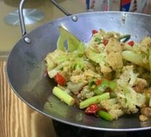 Spicy Cauliflower in Hot Pot