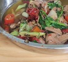 Stir-Fried Lamb Kidneys