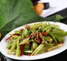 Mutton with Celery