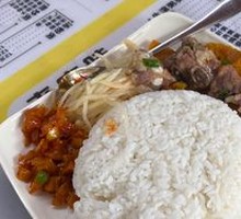 Garlic Pork Rib Rice