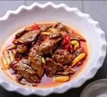Pickled Pepper Lamb Liver