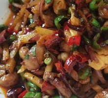Dry-Fried Pork Intestines