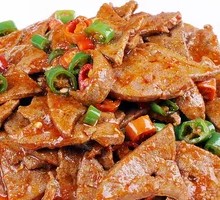 Pickled Chili Stir-fried Pork Liver