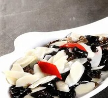 Stir-fried Pork Slices with Chinese Yam