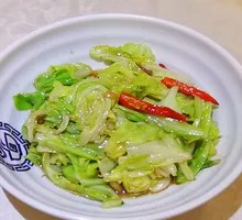 Fried Pork Crumbs with Bok Choy