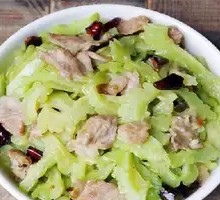 Bitter Melon with Pork Slices
