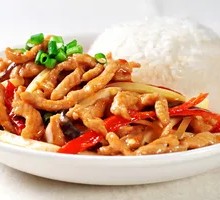 Shredded Pork Rice Bowl