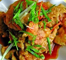 Pork Head Stir-fry