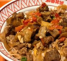 Braised Beef with Grain-Fed Beef Rice