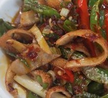 Spicy Lamb Tripe Stir-fry