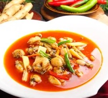 Sichuan Frog with Young Ginger