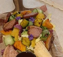 Sautéed Duck Breast Bouquet Salad