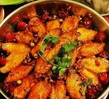Spicy Stir-Fried Chicken Wings