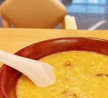 Egg and Beef Rice Porridge