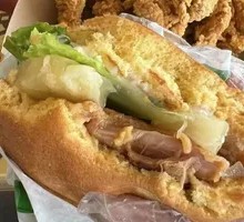 Pineapple Chicken Burger