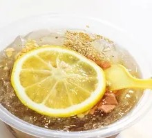 Lemon Three-Flavor Ice Jelly