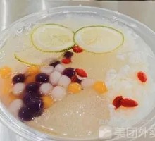Lemon Three-Flavor Ice Jelly